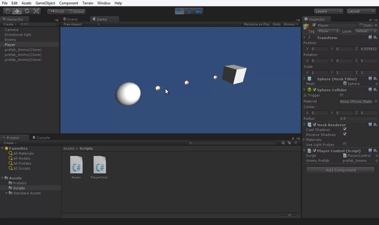 Radius script. Unity программирование. unity c#. c# for unity. c# scripts for games.