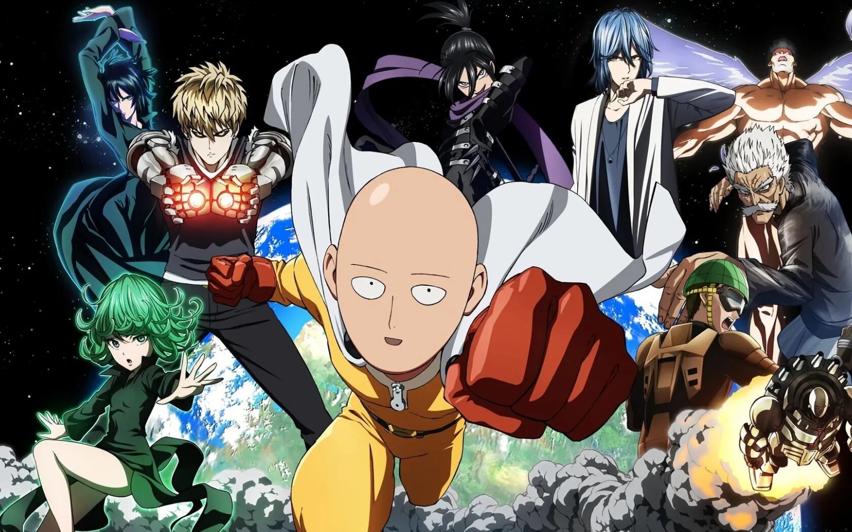 Мир сайтамы. Ванпанчмен / one Punch man.