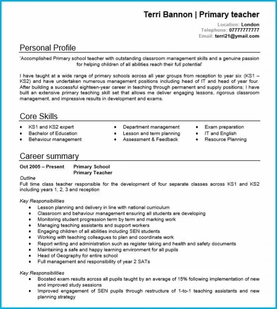 CV example. CV for teachers. Summary in CV for teacher. Template Resume of English teacher. The teacher a report on the