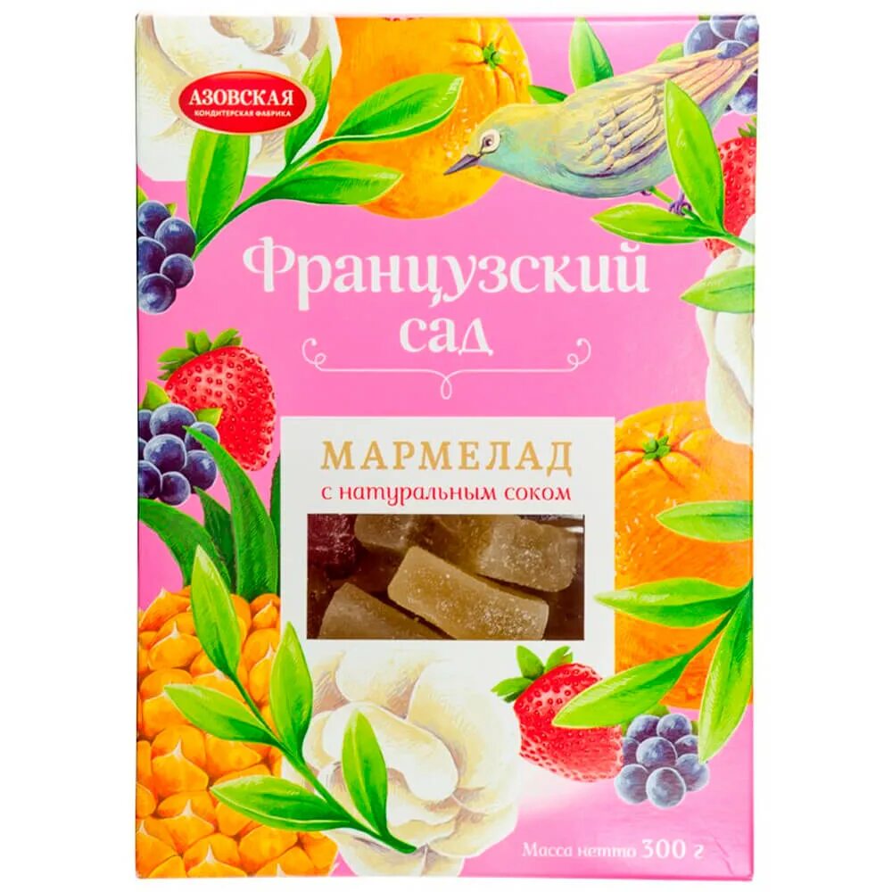 Мармелад азовская кондитерская фабрика французский сад. Шарлиз французский сад. Мармелад шарлиз французский сад желейный 300г. Мармелад желейный "французский сад" 300 г / 12 шт. Шарлиз французский сад.