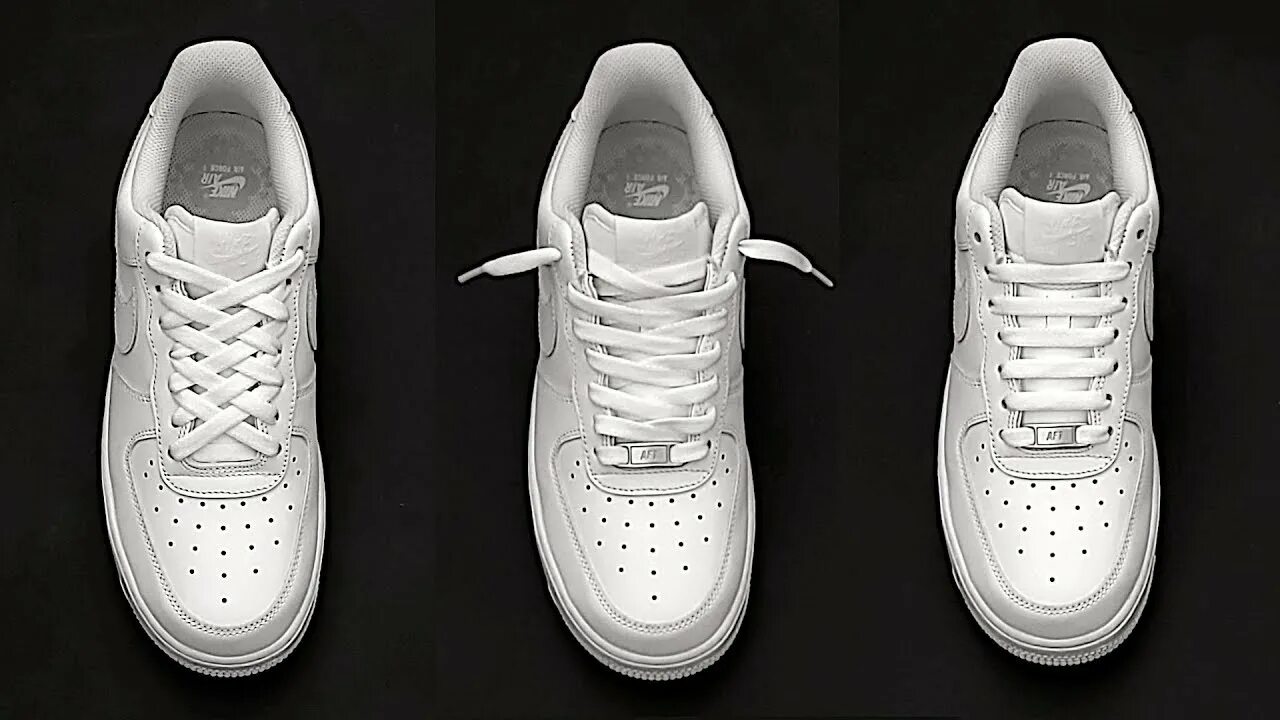 Как завязывать найки данки. Найк АИР Форс 1 шнурки. Шнуровка Air Force 1. Nike Air Force шнуровка. Шнуровка Nike Air Force 1.