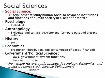 Social sciences журнал