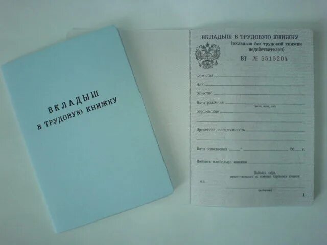 Вкладыш в трудовую книжку заполнение. Вкладыш в трудовую книжку. Бланк вкладыша в трудовую книжку образец. Влкдаышь в трудовую книжку. Вкладыш в трудовую книгу.