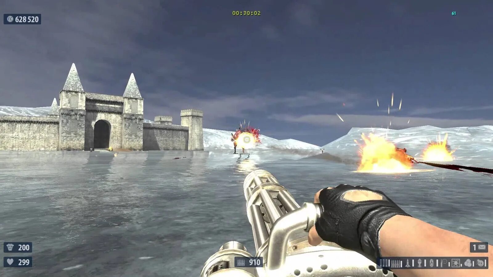 Айс сем. Serious Sam the Land of Damned. Serious Sam TSE Ice Castle.