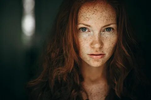 Другая красота Portrait Retouch, Stunning Redhead, Dead Gorgeous, Freckles ...