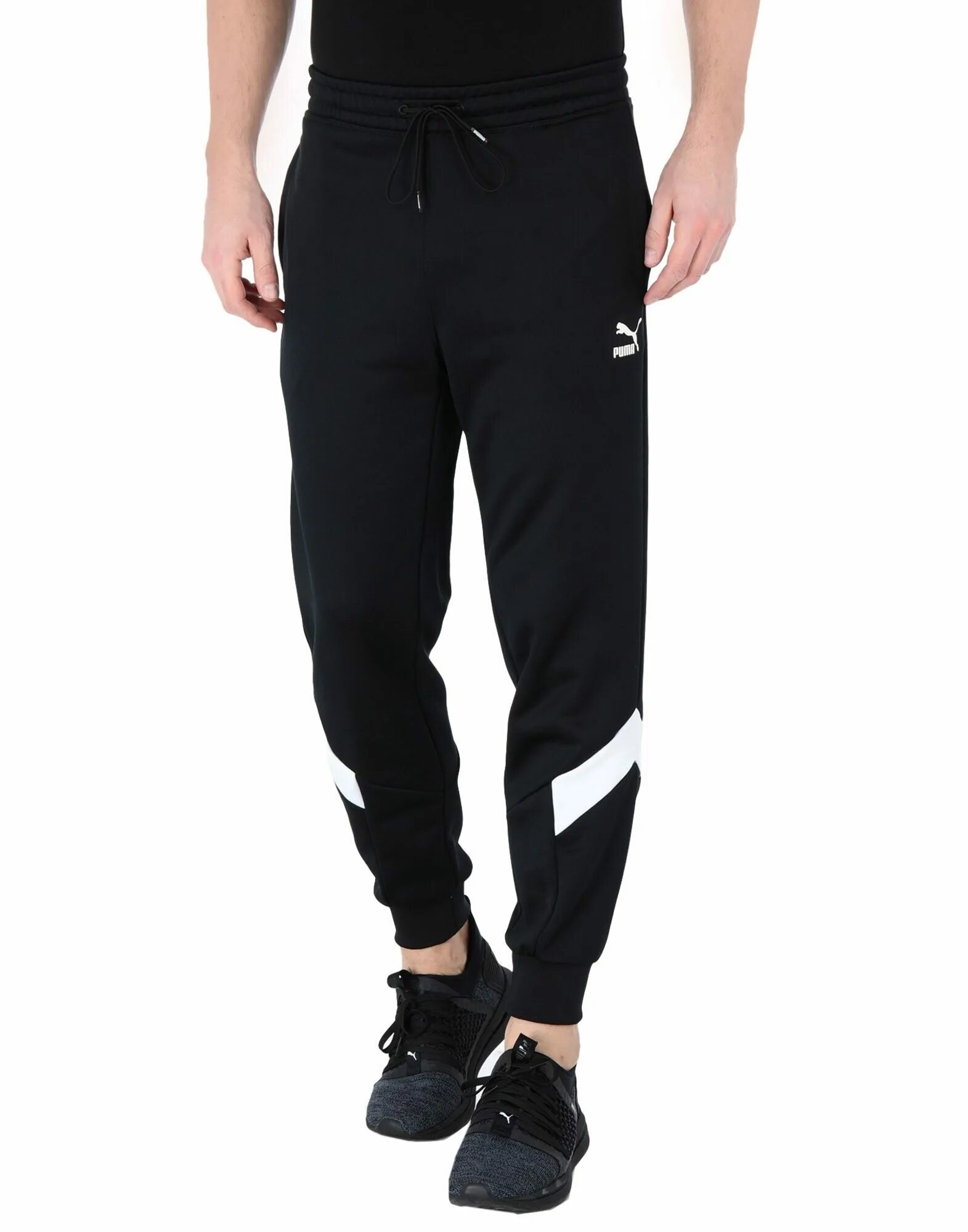 64953183 Puma брюки мужские. Штаны iconic MCS track Pant Cuff. Штаны Пума широкие мужские. Штаны спортивные Puma iconic MCS track черные. Купить штаны пума