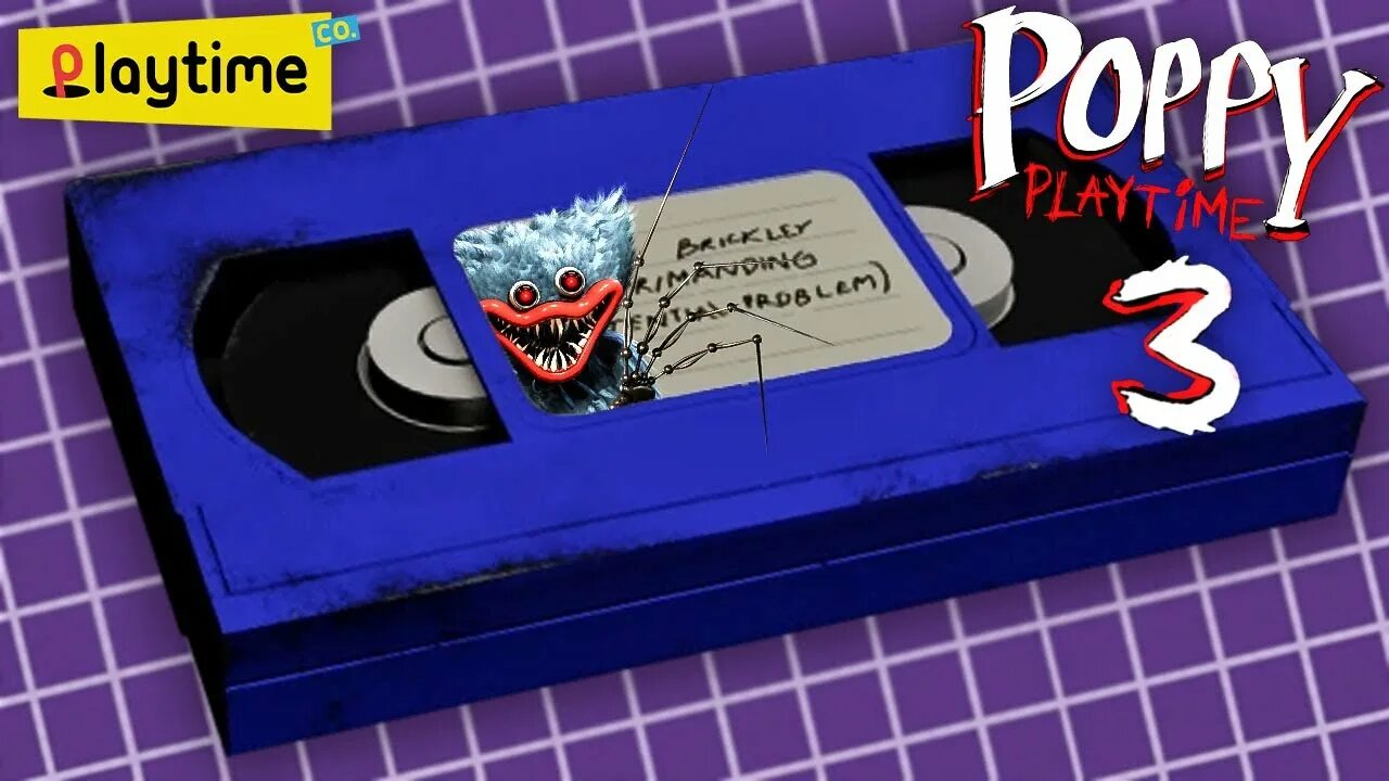 Милс кел poppy playtime 3. Poppy Playtime 3. Poppy Playtime VHS. Прототип Поппи Плейтайм. Wuggy Poppy.