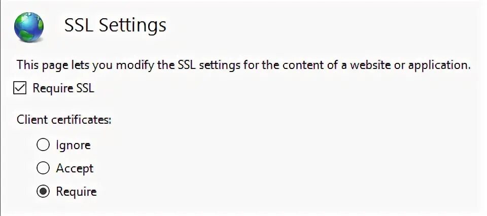No required ssl certificate was sent