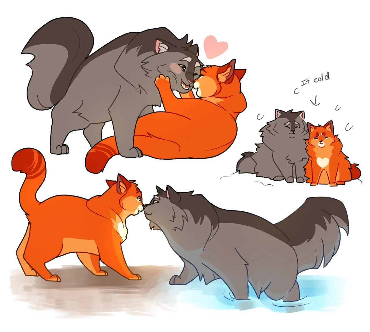 Коты воители фанфики течка. Коты воители огнезвёзд и пестролистая. Коты воители спаривание. Коты воители спариваются. Коты воители грач и листвичка и их дети.