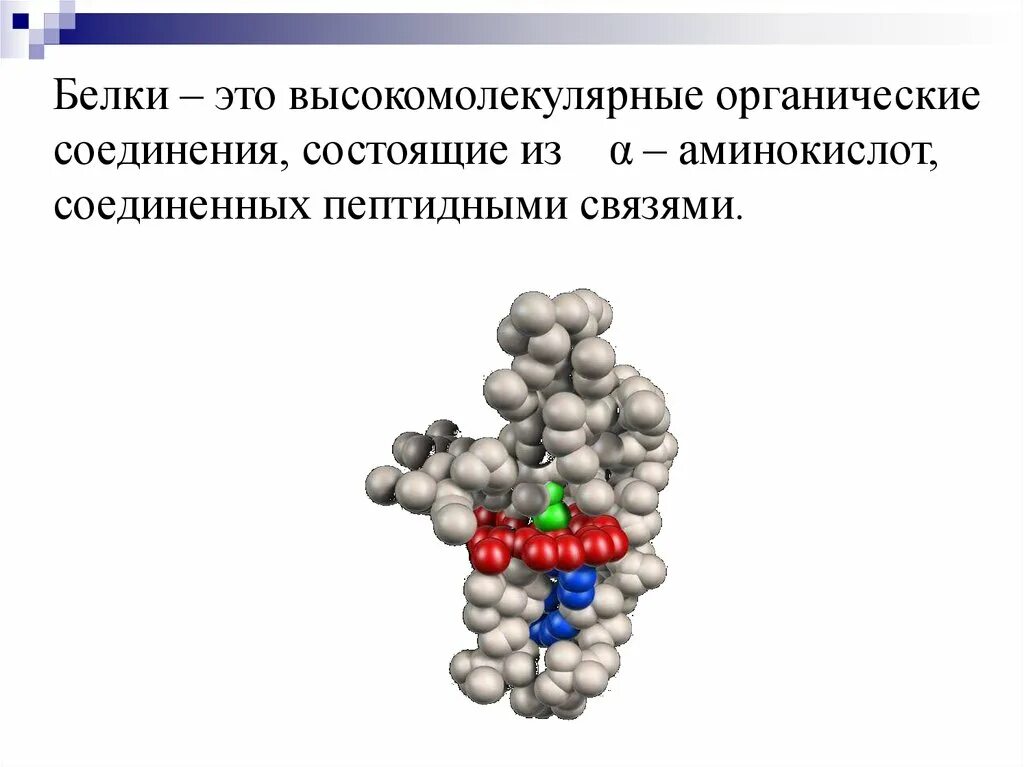 Свойства и функции состоят из аминокислот