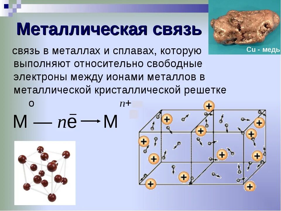 Атомы металлов образуют химические связи. Металлическая химическая связь. Схема образования металлической химической связи. Металлическая связь структурная формула. Металлическая связь связь это в химии.