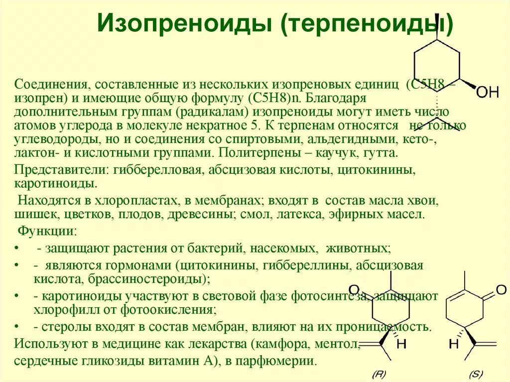 В своем составе имеет соединения. Изопреноиды (терпеноиды. Классификация изопреноидных соединений. Терпеноиды представители. Изопреноиды и тетратерпеноиды.