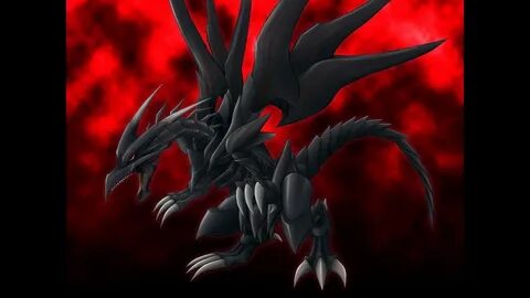 Black dragon red chain