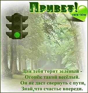 Жди зеленый