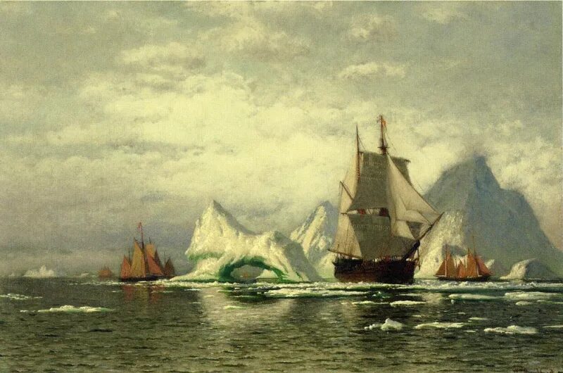 Какой художник изображал морей в своих произведениях. Картины художника william bradford. уильям брэдфорд 1730. корабль среди льдов живопись. корабль во льдах картина.