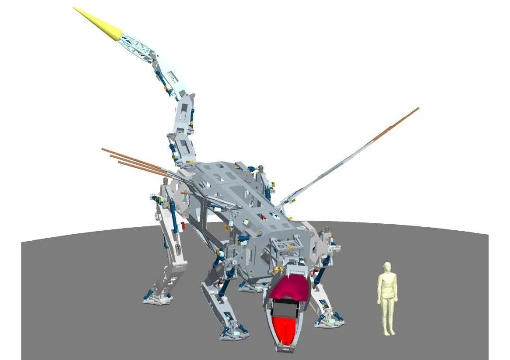 Робот Tradinno. Робот дракон Zollner Elektronik AG. Шагающий робот. Самый большой шагающий робот в мире. Шагающие устройства