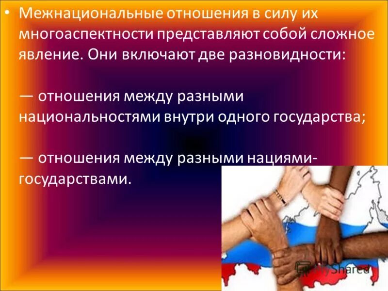 Субъектом национальных отношений является. Взаимоотношения между нациями. Межэтнические отношения. Презентация на тему межнациональные отношения. Межэтнические (межнациональные) отношения.