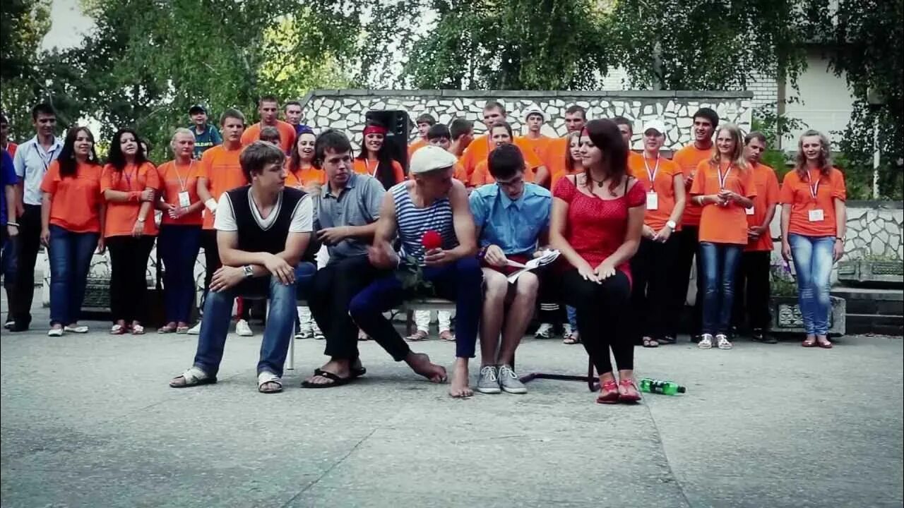 Сценка вожатых
