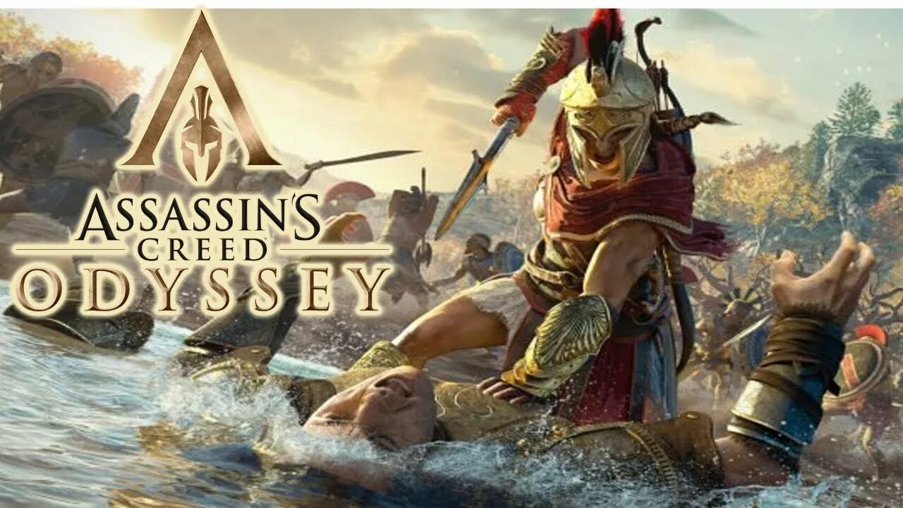 Ассасин крид одиссея от механиков. Assassin’s Creed Odyssey обложка. Ассасин Постер Одиссей. Assassin's Creed Одиссея обложка игры. Ассасин Одиссея обложка.