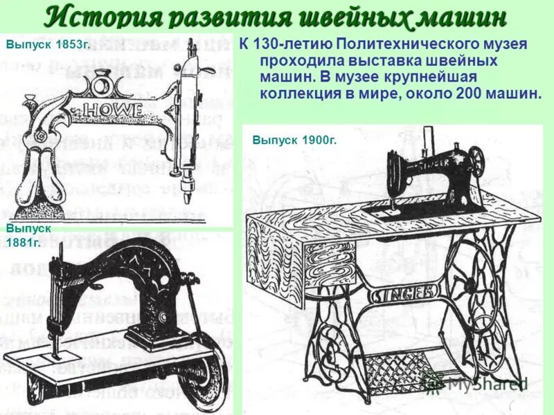 Рычаги швейной машинки. Первый проект швейной машины. История создания швейной машины. Швейная машинка в древности. Проект про швейную машинку.