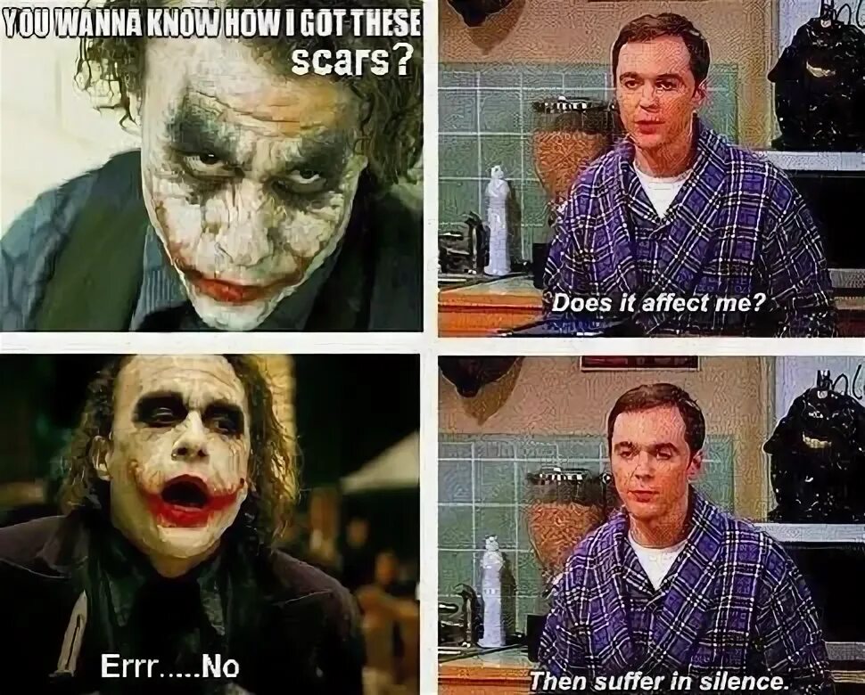 How do you know this. You wanna создатели. как переводится джокер. wanna know how i got these scars? auf deutsch.
