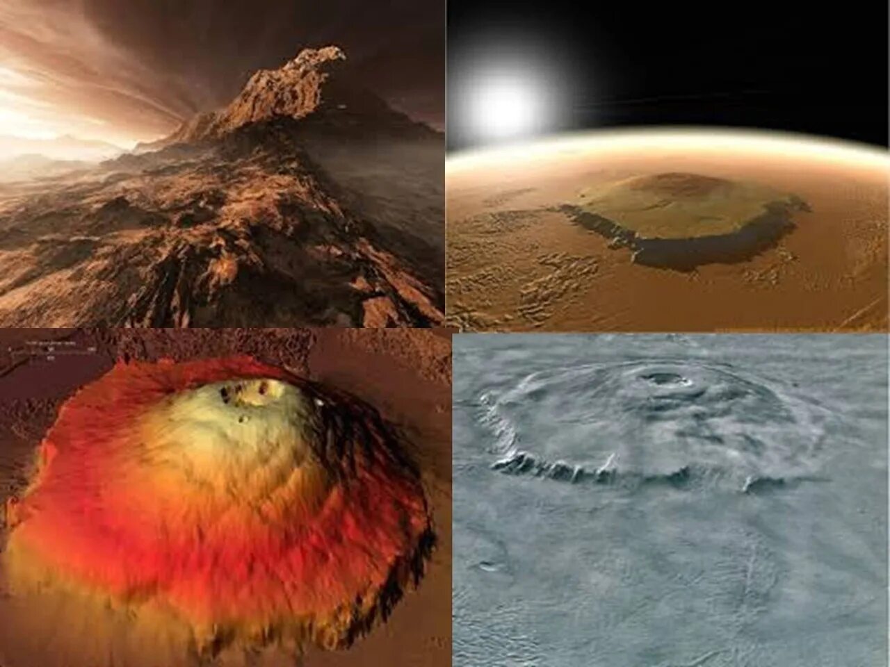 Самый большой вулкан солнечной системы находится. Гора Олимп на Марсе. Марсианский потухший вулкан гора Олимп. Марс Планета вулкан Олимп. Марсианский вулкан «Олимп» (Olympus Mons).