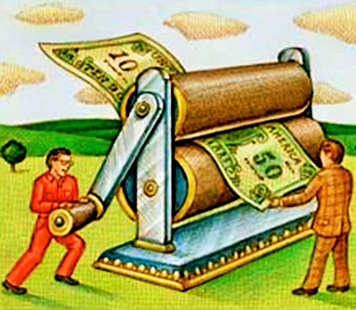 Печатный станок для денег. Денежный станок. Деньги печать. Станок для печатания денег.