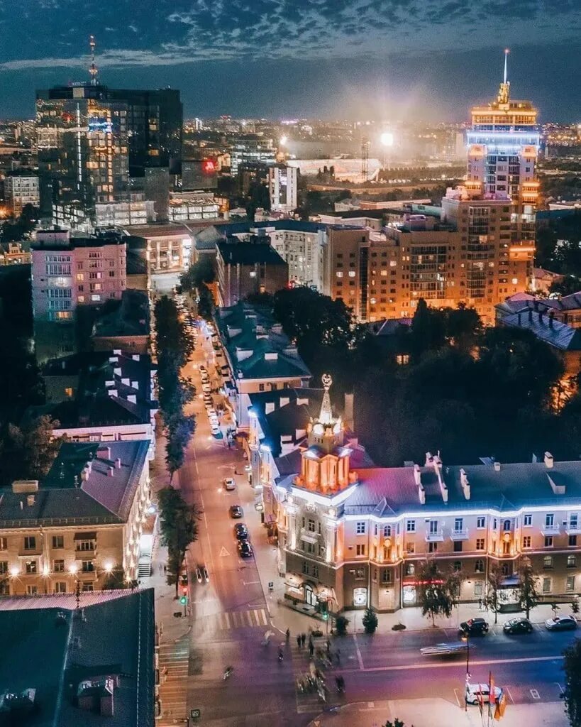 Воронеж ов. Город воронеж. воронеж центр города. проспект революции воронеж ночью. ночной центр воронежа.
