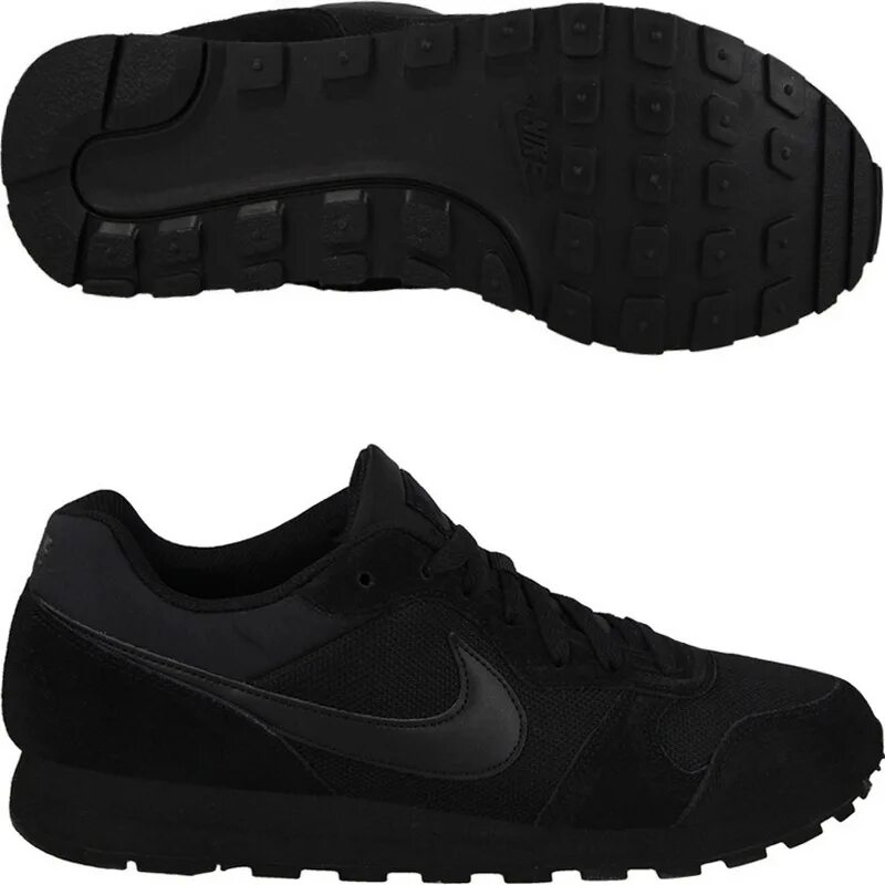 Nike running 2. Кроссовки men&#039;s nike md runner 2. nike md runner 2 мужские. nike md runner black. nike runner 2 черные.