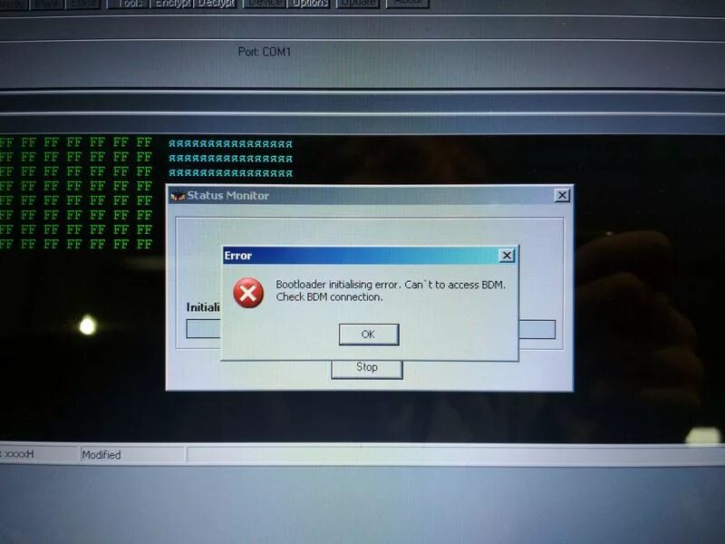 Initializing error 4