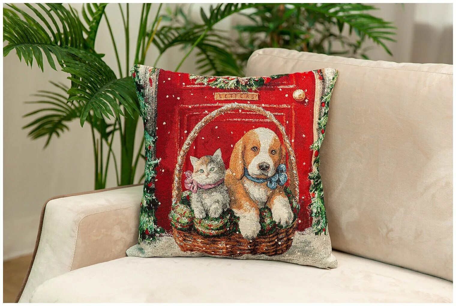 гобеленовые подушки новогодние. подушки из гобелена новогодние. подушка гобеленовая новогодняя. наволочка декоративная новогодняя. совушки".