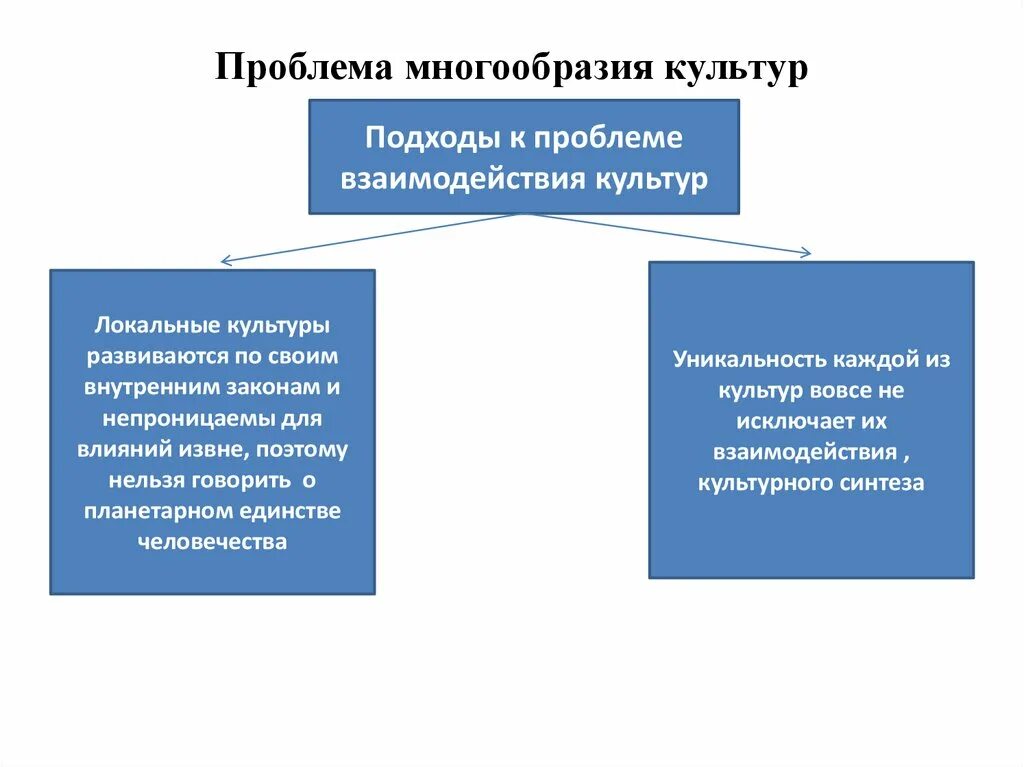 Национально культурные проблемы