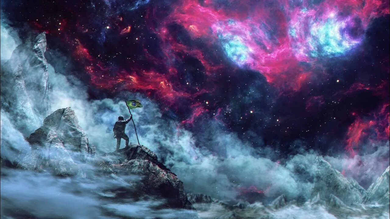 Alone at the edge of a universe