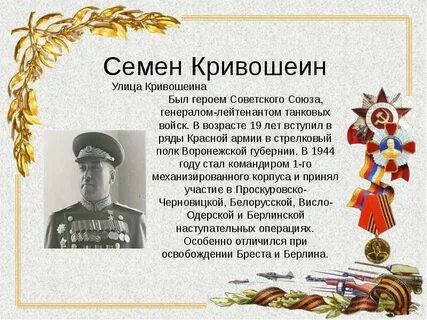 Герои воронежа в великой отечественной
