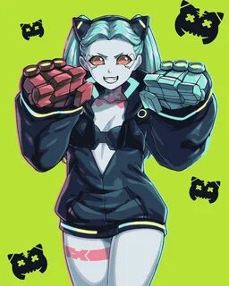 Waitress rebecca cyberpunk