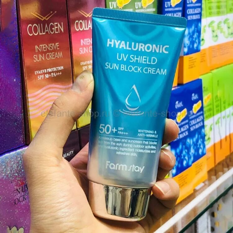 Farm stay Hyaluronic UV Shield Sun Block Cream spf50 70gr. Farmstay Hyaluronic UV Shield Sun Block Cream spf50+ pa+++. Farmstay Hyaluronic UV Shield Sun Block Cream SPF 50/pa+++. Солнцезащитный крем Farm stay Hyaluronic UV Shield Sun Block Cream.