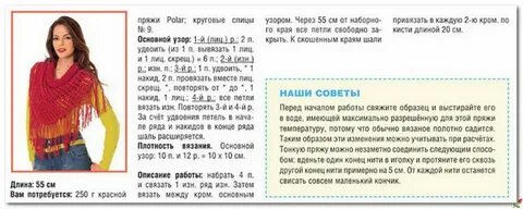 Количество пряжи необходимой для изготовления впр