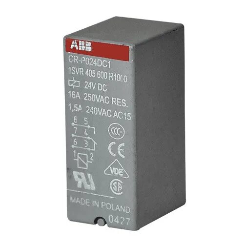 Реле CR-p230ac2. Реле CR-p024dc1. Реле CR-p024dc2 24b DC 2пк(8а). Реле ABB CR-p230ac2 230b AC 2пк (8а).