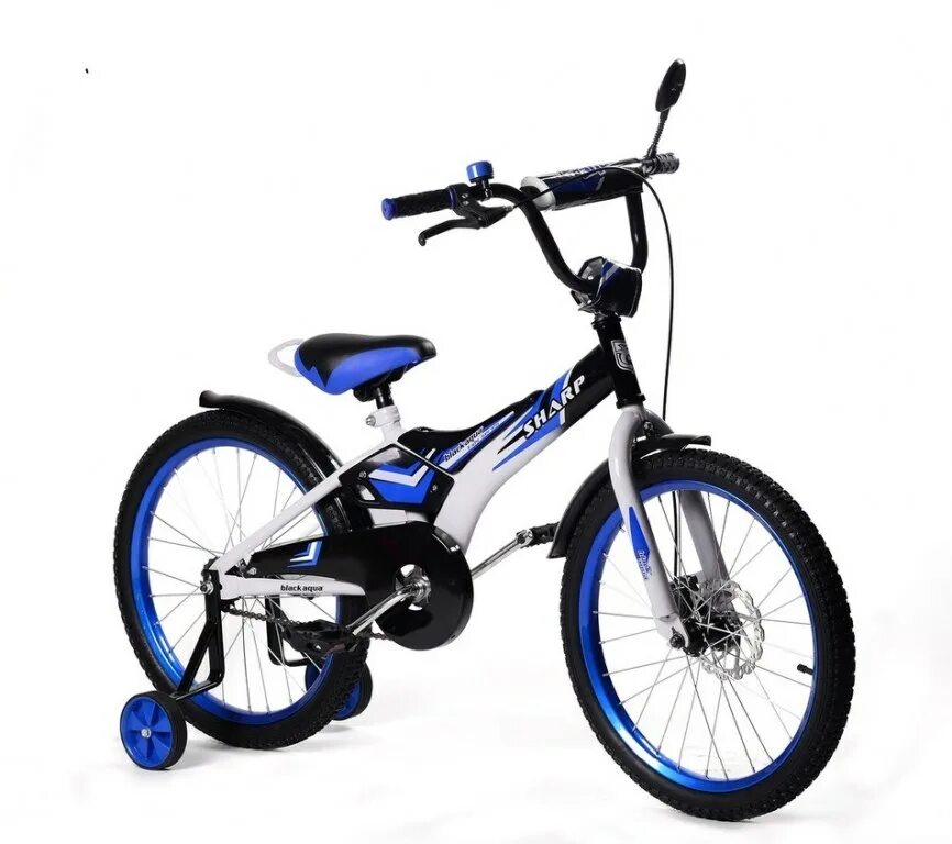 Велосипед детский диаметр 20. Велосипед Black Aqua Sharp 20. Детский велосипед Блэк Аква 20. Велосипед Black Aqua 16. Велосипед Шарп Блэк Аква.