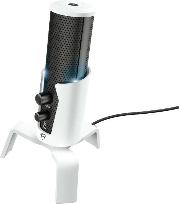Какой микрофон для стрима. Trust gxt 258w fyru white 4-in-1 streaming microphone. микрофон trust gxt 258w белый. микрофон trust gxt 258w fyru 24257 белый. хайпер x белый микрофон.