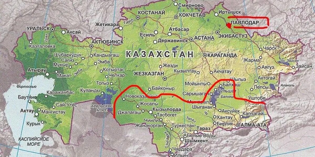 Какой город находится на границе. Казахстан на карте. карта казахстана с городами. географическая карта казахстана. областная карта казахстана.