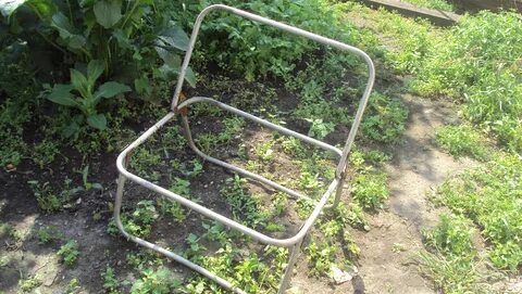 Из старой раскладушки своими руками