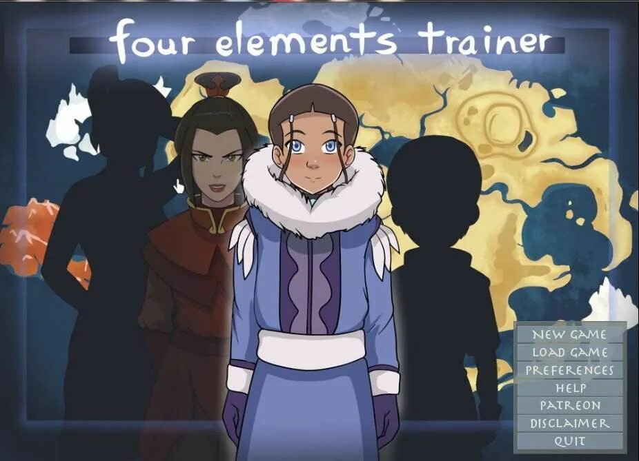 4 Elements Trainer Джинора. Four elements Trainer f95. Four elements Trainer корра 18. Тренер четырех стихий Катара.