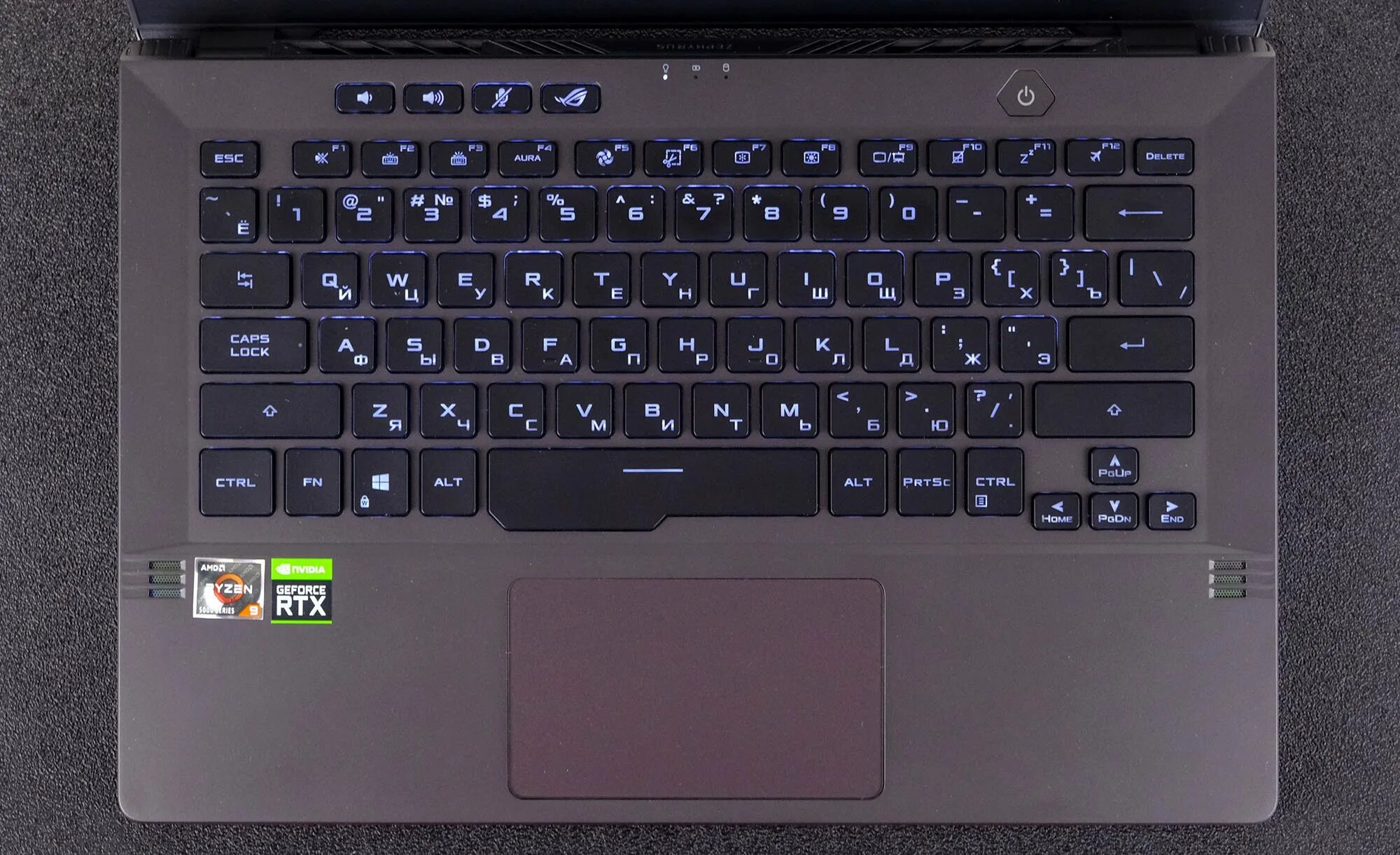 ASUS ROG Zephyrus g14 ga401q. Клавиатура ноутбука асус g14. Ga401l ASUS клавиатура. Асус с калькулятором на тачпаде. Asus zephyrus 4090