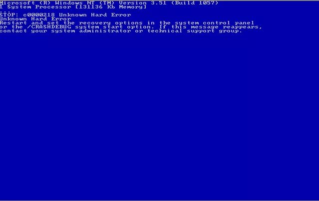 Crashed debugging