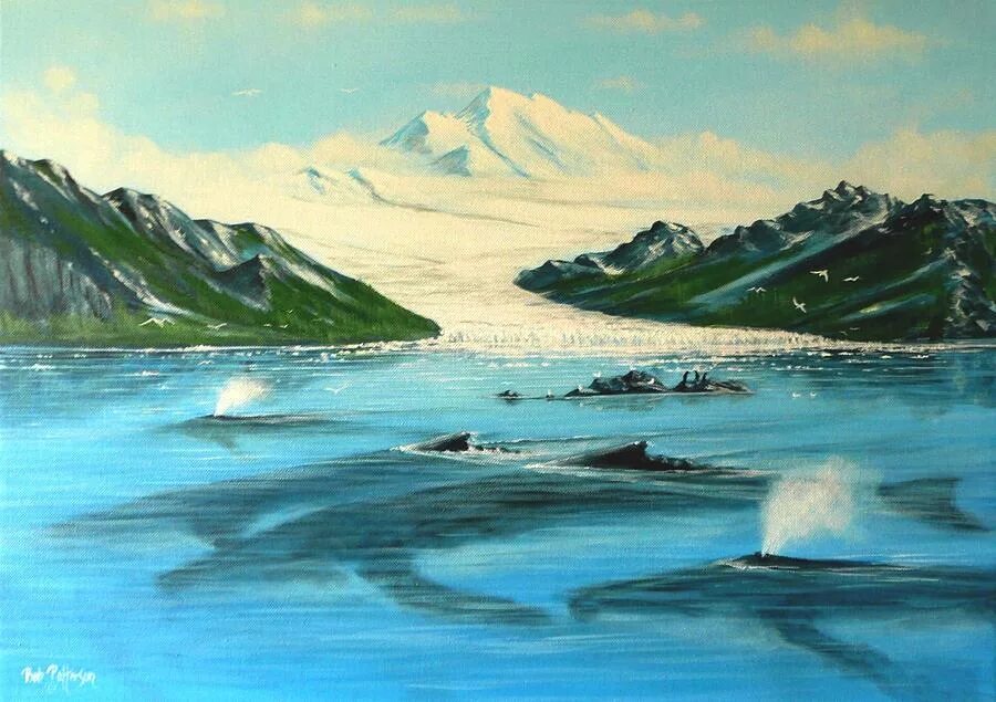 Аудиокнига аляски. Аляска картина. Аляска в картинах художников. Картины пейзажей Аляски. Пейзажи Аляски океан.