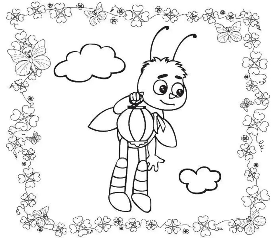 Раскраска для детей 3 года лунтик. Лунтик Кузя и Пчеленок раскраска. Раскраски Лунтик Шнюк. Раскраска Лунтик и Кузя и пчелёнок.