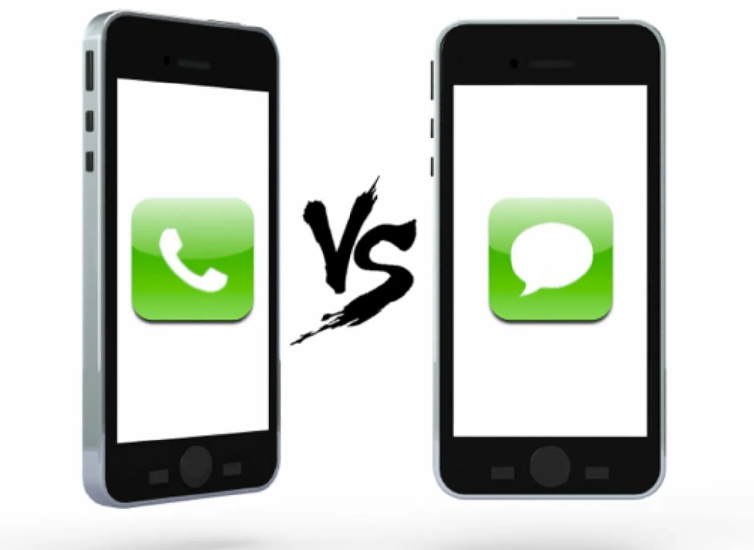 Texting or calling. Texting vs. Text messages vs Phone Calls Clipart. Texting or messaging difference. Do this send message