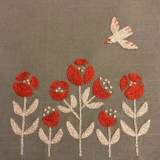 Японская вышивка