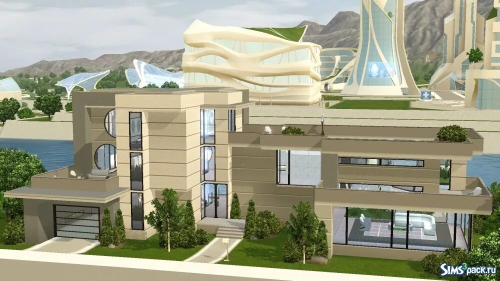 Дом твоего будущего. Sims 4 futuristic house. симс 4 дом будущего. sims 3 futuristic house. города симс 3 будущее.